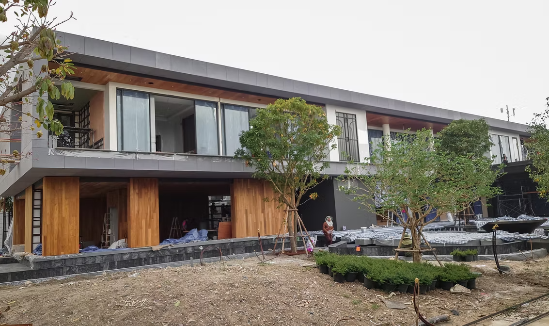 ระแนงฝ้าผนังไม้สัก